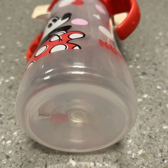 NUK Disney Large Learner Sippy Cup Minnie Mouse 10 Oz 1-Pack Spill Proof 9m+ - Picture 4 of 7